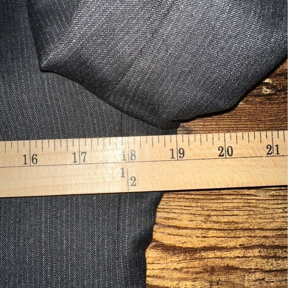 Theory Single Breasted Tailored Dark Gray Men's 38 Regular 30 Blazer - Picture 12 of 15